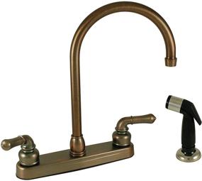 img 1 attached to Центр смесителя Empire Brass U-YOB801GSOB Faucet