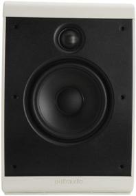 img 1 attached to Polk Audio OWM3 Wall and Bookshelf Speakers: The Ultimate High-Performance Loudspeaker Solution with Paintable Grilles (Pair, White)