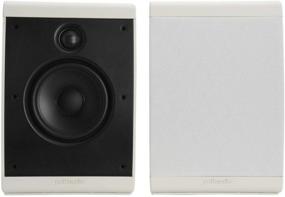 img 2 attached to Polk Audio OWM3 Wall and Bookshelf Speakers: The Ultimate High-Performance Loudspeaker Solution with Paintable Grilles (Pair, White)