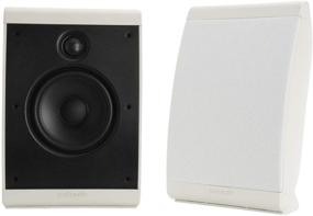 img 4 attached to Polk Audio OWM3 Wall and Bookshelf Speakers: The Ultimate High-Performance Loudspeaker Solution with Paintable Grilles (Pair, White)