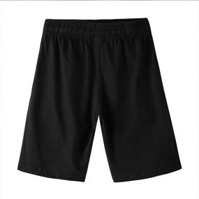 img 3 attached to 🩳 Spring Gege X Large Boys' Elastic Pocket Shorts