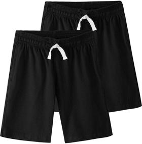 img 4 attached to 🩳 Spring Gege X Large Boys' Elastic Pocket Shorts