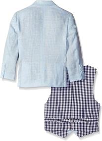 img 2 attached to 🩳 Isaac Mizrahi Linen Boys' Shorts - The Perfect Little Piece for Style and Comfort