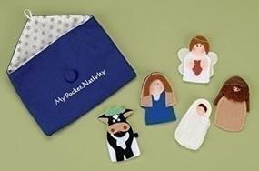img 4 attached to Pocket Nativity Finger Puppets Piece