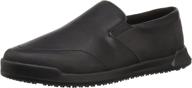 men's slip-resistant driving loafer shoes by shoes crews logo