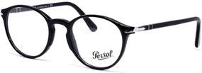 img 4 attached to Persol Mens PO3174V Eyeglasses Black