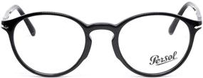 img 3 attached to Persol Mens PO3174V Eyeglasses Black