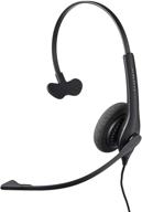 🎧 jabra biz 1500 mono: high-quality uc call center wired headset for professionals logo