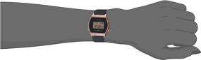 img 2 attached to «⌚ Женские часы Casio черного цвета с кварцевым механизмом и ремешком из смолы, модель LW-204-1ACF (21)»