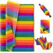 whaline rainbow colorful wrapping birthday logo