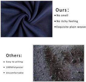 img 2 attached to 🧣 Stylish Lightweight Plain Infinity Oblong Women's Accessories for Scarves & Wraps - Pack of [quantity]