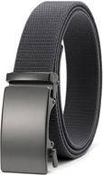 👖 stretch elastic adjustable fit belts for men - chaoren men's accessories logo