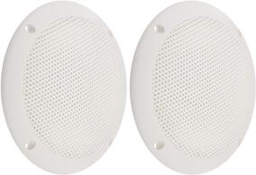 img 2 attached to 🔊 PQN Enterprises ECO50-4W Waterproof Ultra-Slim RV Marine Speaker, White, 5-Inch