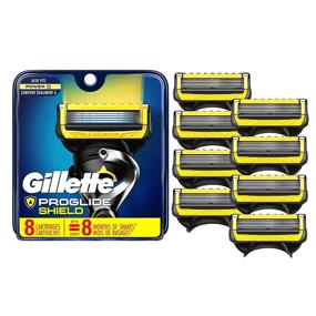 img 4 attached to Gillette ProGlide Shield Razor Blade Refills, 8 Count - Protects Skin and Prevents Irritation