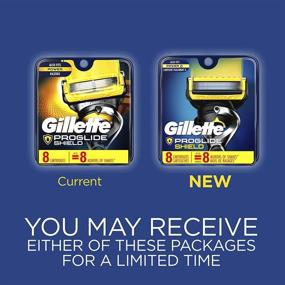 img 3 attached to Gillette ProGlide Shield Razor Blade Refills, 8 Count - Protects Skin and Prevents Irritation