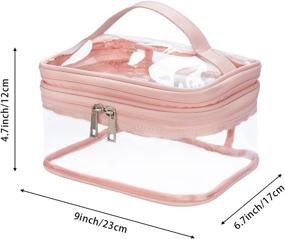 img 2 attached to Cosmetic Waterproof Transparent Accessories Organizer