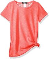 👕 stylish selection: browse kensie girls' short sleeve fashion t-shirt (multiple stylish options!) logo