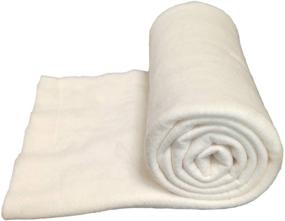 img 4 attached to 🛏️ Lightweight Natural All-Season Cotton Quilt Batting: 79" x 91" - Perfect for Quilts, Crafts, and Wearable Arts