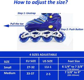 img 2 attached to Outdoor Adjustable Inline Childrens Beginner