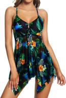 👙 holipick swimdress skirtini with boyshorts - women's clothing for swimwear logo