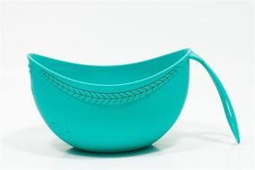 img 2 attached to Lazadas Knitting Project Caddy: Yarn Bowl & Bag for Knitting Accessories (Spring Teal)