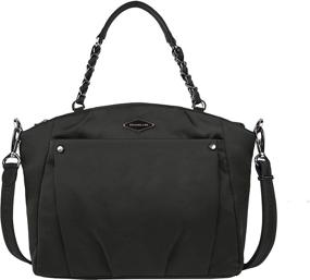 img 4 attached to Travelon Anti Theft Parkview Satchel Crossbody Women's Handbags & Wallets for Crossbody Bags