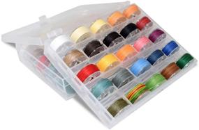 img 3 attached to 🧵 Premium 25 Colors Sewing Waxed Thread for Leather Stitching & DIY Projects