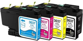 img 4 attached to 🖨️ High-Quality Greenjob Compatible Ink Cartridges for Brother LC3037XXL 3037 (4 Pack) - Perfect for MFC-J5945DW, MFC-J6945DW, MFC-J5845DWXL, MFC-J6545DWXL Printer
