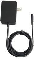 aryee 24w surface charger 1512 adapter | fast charging for microsoft surface rt tablet | 5ft power cord | 12v 2a 24w logo