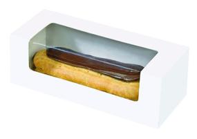 img 2 attached to PacknWood Cardboard Window Eclair Macaron