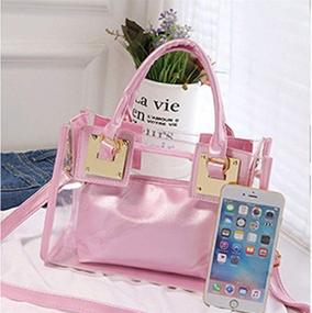 img 1 attached to 👜 Stylish Rullar Transparent Satchel: Women's Handbags & Wallets on Sale