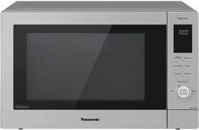 img 4 attached to Panasonic HomeChef 4-in-1 Microwave Oven with Air Fryer, Convection Bake, FlashXpress Broiler, Inverter Microwave Technology, 1000W, 1.2 cu ft, Easy Clean Interior - NN-CD87KS (Stainless Steel)