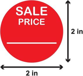 img 2 attached to 💸 Affordable Price Retail Stickers Labels for Store Fixtures & Equipment