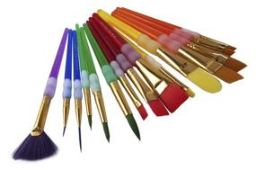 img 1 attached to 🖌️ Исследуйте набор кистей Royal Brush Big Kid's Choice Value Pack, 15 важных предметов