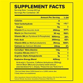 img 3 attached to C4 Original Pre Workout Powder - Cherry Limeade Flavor | Immune Support with Vitamin C | Sugar-Free Energy Boost for Men & Women | 150mg Caffeine + Beta Alanine + Creatine | 30 Servings