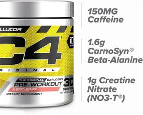 img 2 attached to C4 Original Pre Workout Powder - Cherry Limeade Flavor | Immune Support with Vitamin C | Sugar-Free Energy Boost for Men & Women | 150mg Caffeine + Beta Alanine + Creatine | 30 Servings