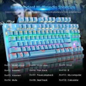 img 2 attached to Mechanical Gaming Keyboard Anti Ghosting Backlit PlayStation 4 for Accessories