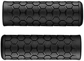 img 2 attached to 🚴 Hassle-Free Cycling: Comfort Axis Honeycomb Non-Slip Rubber 1 ¼” Handle Bar Grips – Perfect Pair for Ultimate Control