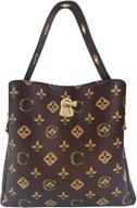 women's handbag shoulder satchel crossbody with matching wallet logo