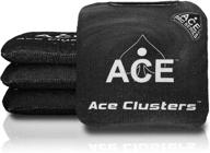 ace pro approved cornhole bags - ace clusters series: slick-stick style bags with innovative cluster pad technology, as preferred by ace professional players логотип