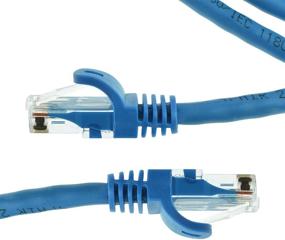 img 2 attached to 🔌 High-Performance 10ft Mediabridge Ethernet Cable - Supports Cat6 / Cat5e / Cat5 Standards, 550MHz, 10Gbps - RJ45 Computer Networking Cord (Part# 31-399-10X)