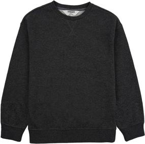 img 4 attached to 👕 JIAHONG Boys' Brushed Fleece Crewneck Sweatshirt: Trendy Hoodies & Sweatshirts for Fashionable Kids