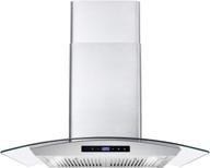 🔥 upgrade your kitchen with the stylish cosmo cos-668as750 30" wall mount range hood – powerful, sleek, and convertible! логотип