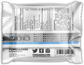 img 3 attached to 🍪 Forzagen Vegan Protein Cookies - 12-Pack Cookies, 10G Protein, No Artificial Sweeteners, Freshly Baked Vegan Snacks, Chocolate Chip Cookies, High Protein Snacks