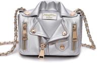 👜 jnket leather motorcycle shoulder crossbody handbags & wallets for women logo