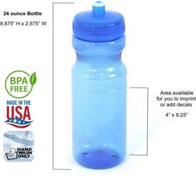 img 3 attached to Rolling Sands BPA Free Water Bottle Kitchen & Dining