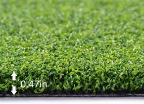 img 2 attached to 🏌️ Premium Custom-sized Golf Putting Green Turf: Versatile Artificial Grass for Indoor/Outdoor Use, Perfect for Home and Backyard Practice