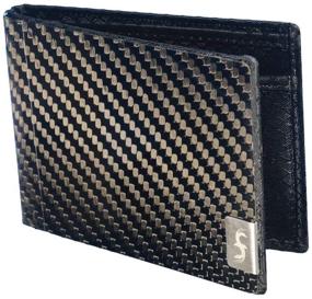 img 2 attached to Common Fibers Carbon Blocking Bifold Men's Accessories