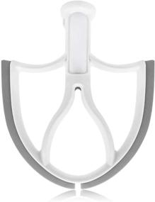 img 4 attached to 🥣 5 Quart Flex Edge Beater for KitchenAid Bowl-Lift Stand Mixer - Compatible Accessory, Flat Beater Blade with Silicone Edges Bowl Scraper - Kitchen-Aid Mixer Attachments