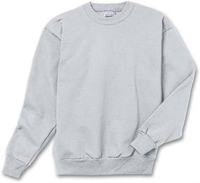 img 2 attached to Hanes ComfortBlend EcoSmart Crewneck Sweatshirt_Light Boys' Clothing at Fashion Hoodies & Sweatshirts